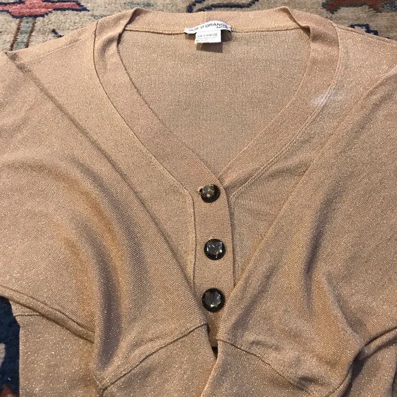 JUS D’ Orange CROPPED SHRUG SWEATER XS/S - Picture 5 of 16